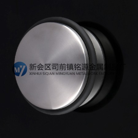Mingyuan manufacturers process and customize the direct supply of stainless steel cylindrical door top, stainless steel door touch large floor touch heavy door stop