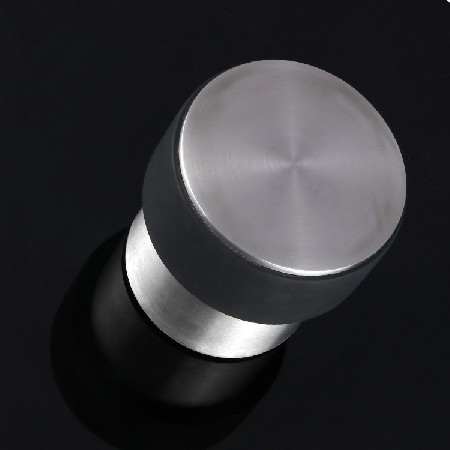 Stainless steel solid anti-theft door stop rubber door stop glass door stop hollow door top wholesale hardware accessories