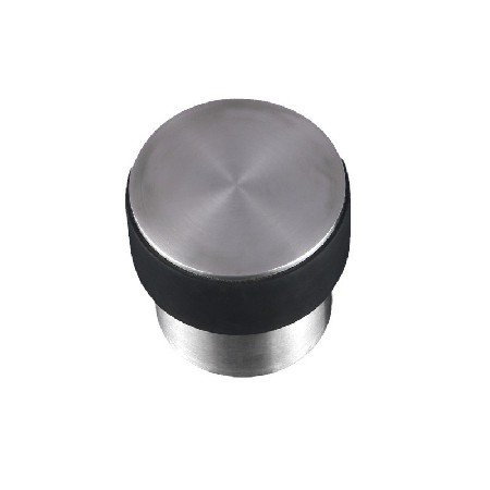 Stainless steel solid anti-theft door stop rubber door stop glass door stop hollow door top wholesale hardware accessories